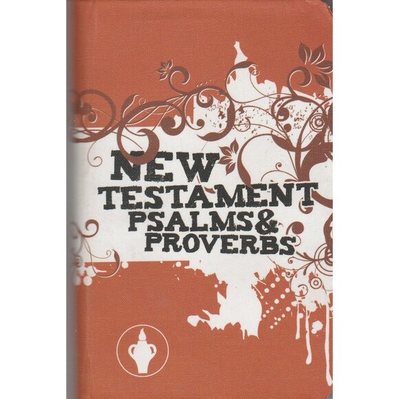 Pocket Sized Gideons International New Testament Psalms Proverbs Orange Cover - Picture 1 of 4